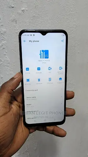 Tecno Spark 8 64 GB Blue