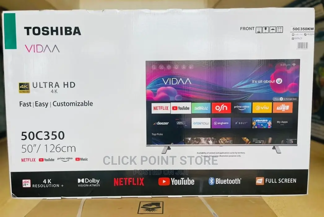 Toshiba 50 Inch / 50 Inch Tv/ Tv 50 Inch Size Toshiba/ 50"