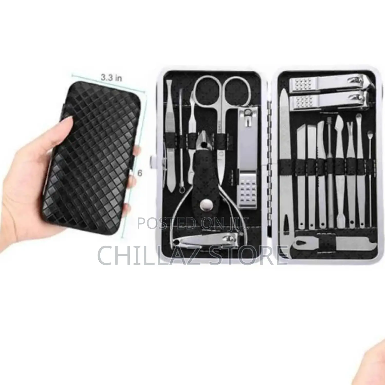 Stainless Steel Manicure Kit.