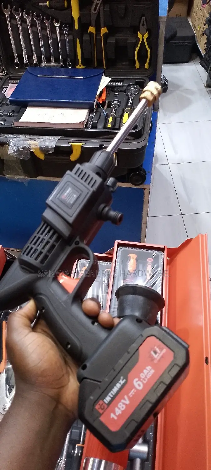 148v, Rechargeable High Pressure Car Washer Gun
