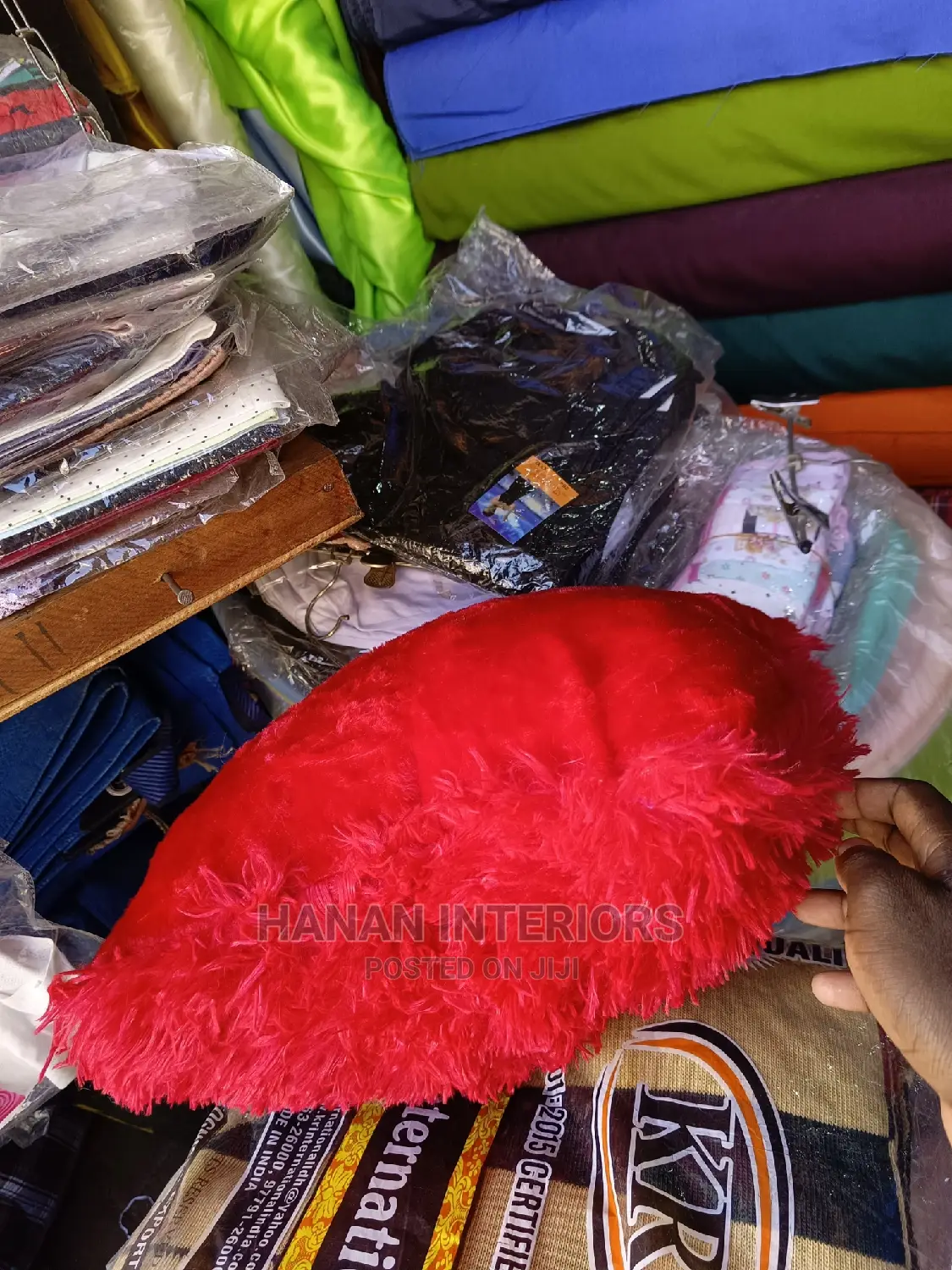 Sofa Pillows-Red