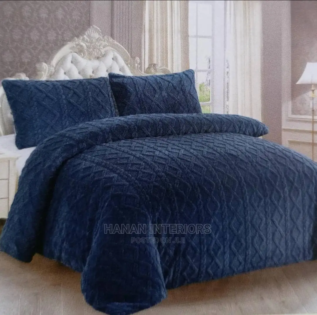 4pcs Heavy Quality Blanket Set