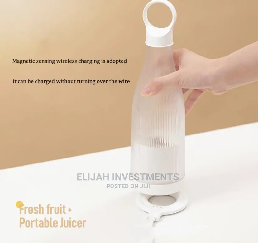 Portable Wireless Charging Personal Size Blender
