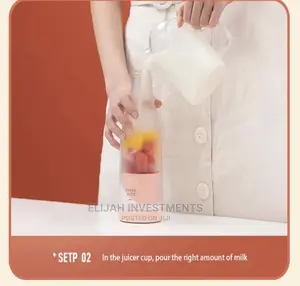 Portable Wireless Charging Personal Size Blender