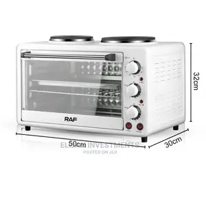 Original RAF 40L Mini Oven and Double Hot Plates