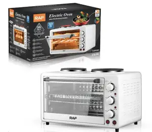 Original RAF 40L Mini Oven and Double Hot Plates