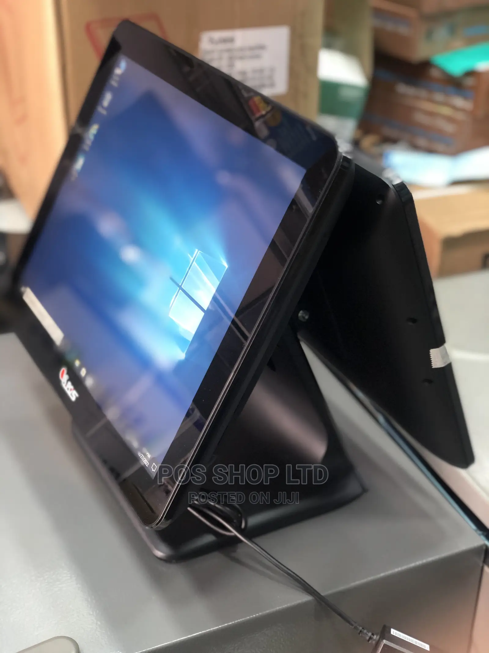All in One Dual Display Pos Terminal-Touch Screen Both Sides