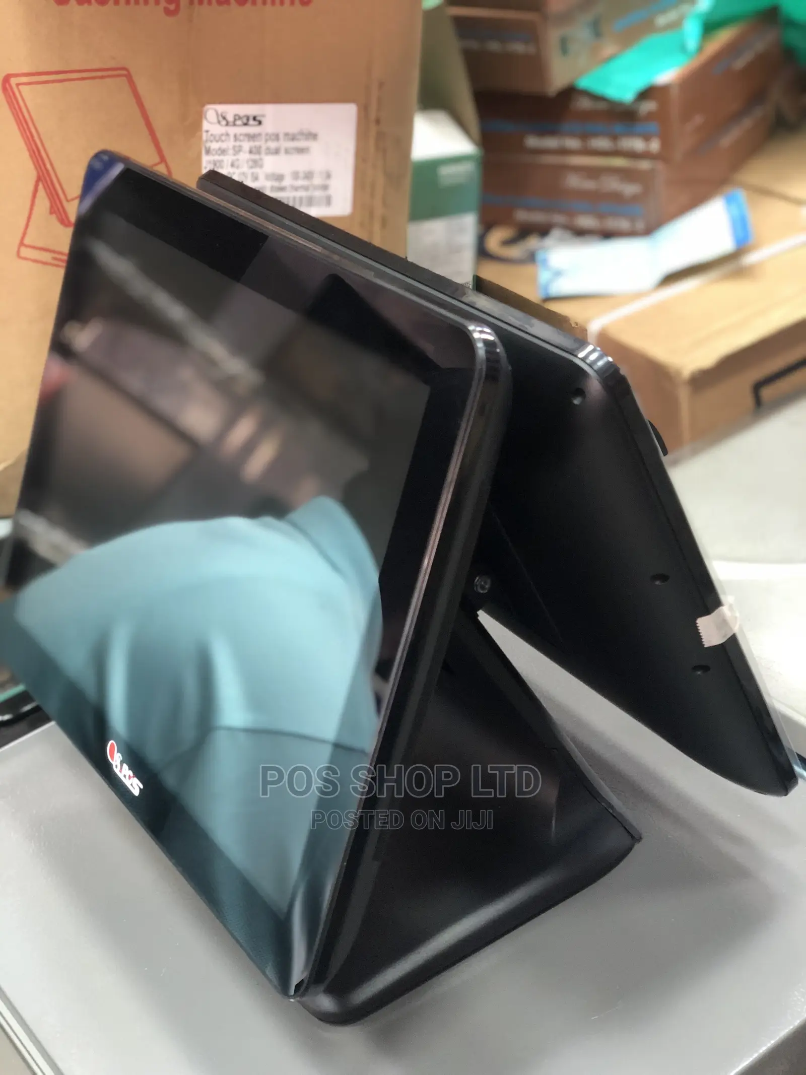 All in One Dual Display Pos Terminal-Touch Screen Both Sides