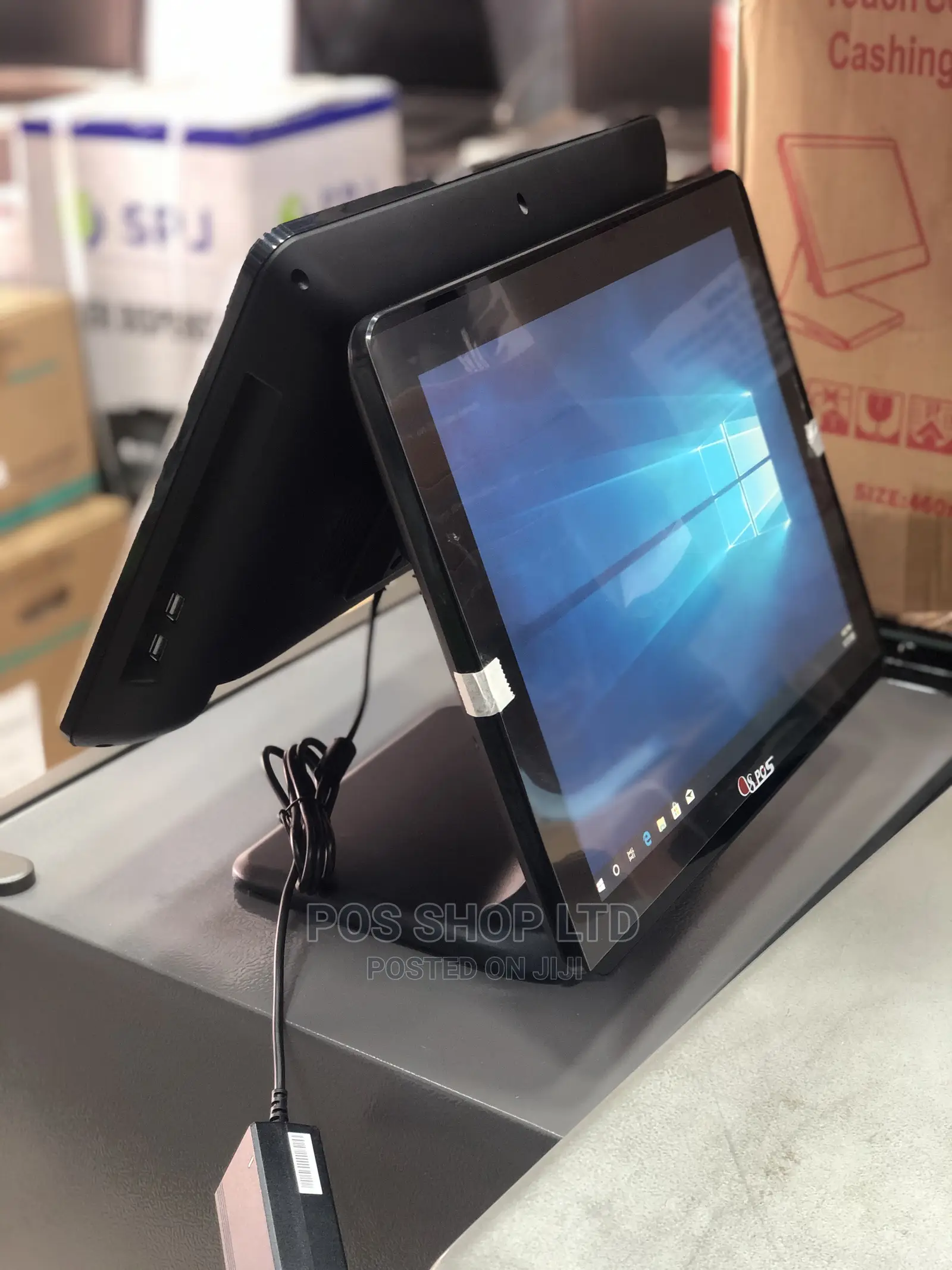 All in One Dual Display Pos Terminal-Touch Screen Both Sides