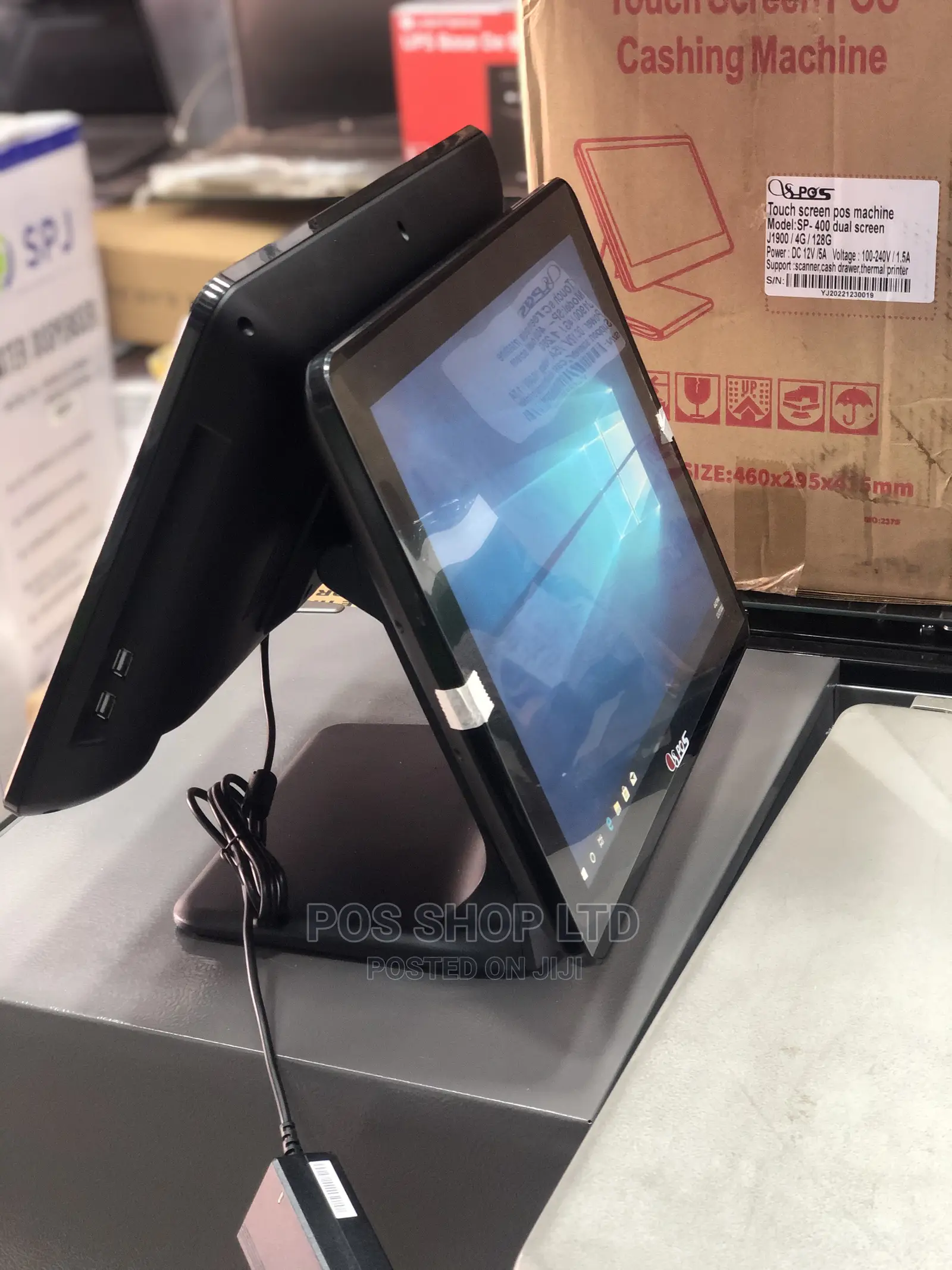 All in One Dual Display Pos Terminal-Touch Screen Both Sides