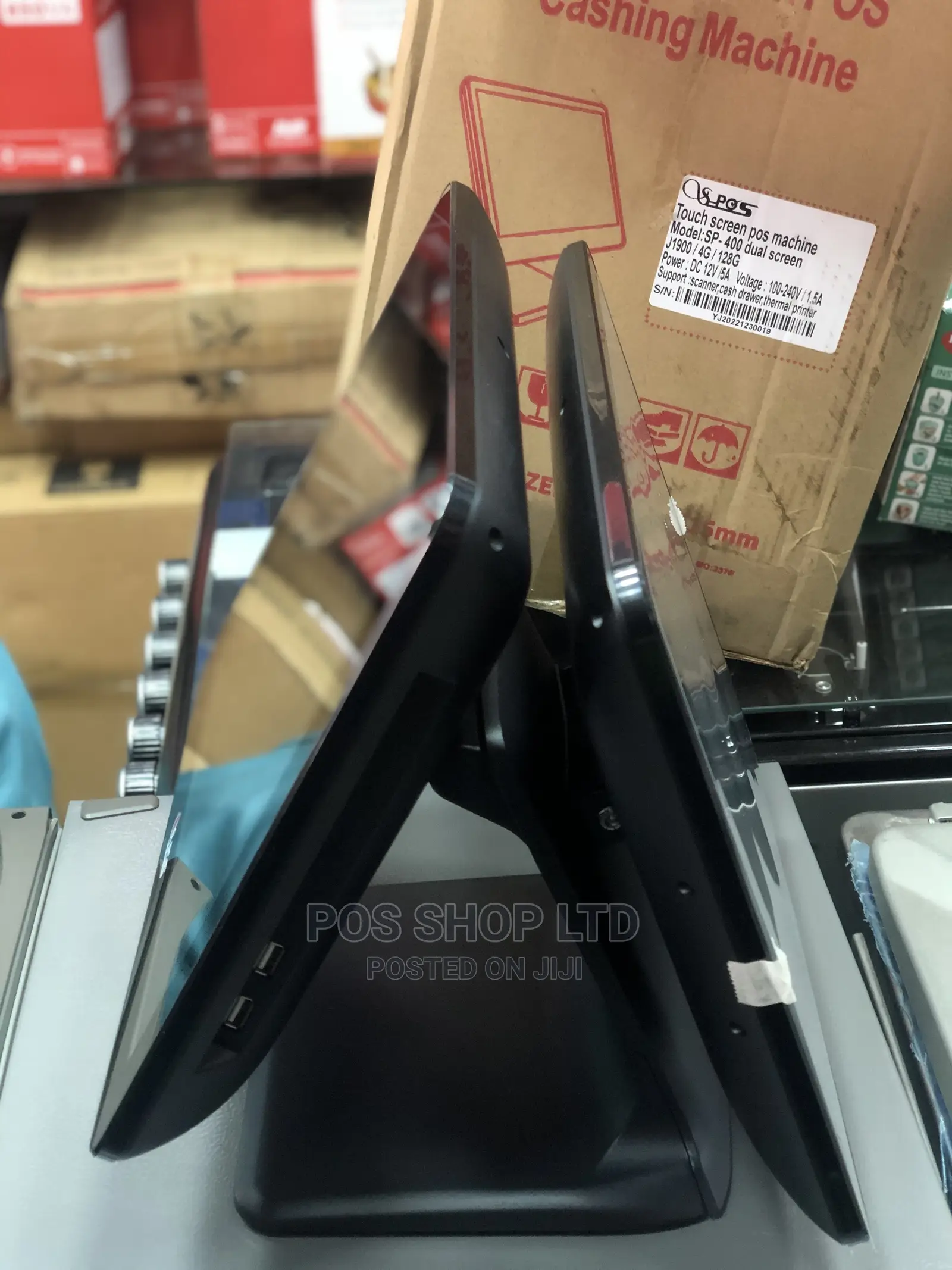 All in One Dual Display Pos Terminal-Touch Screen Both Sides