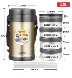 TAFUCO Stainless Steel Vacuum Insulated Good Container