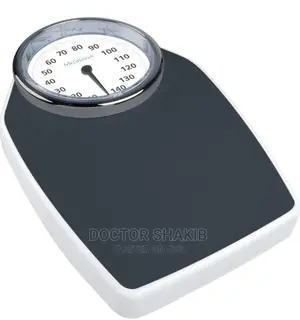 Personal Body Weight Mechanical Weighing Scale-Black