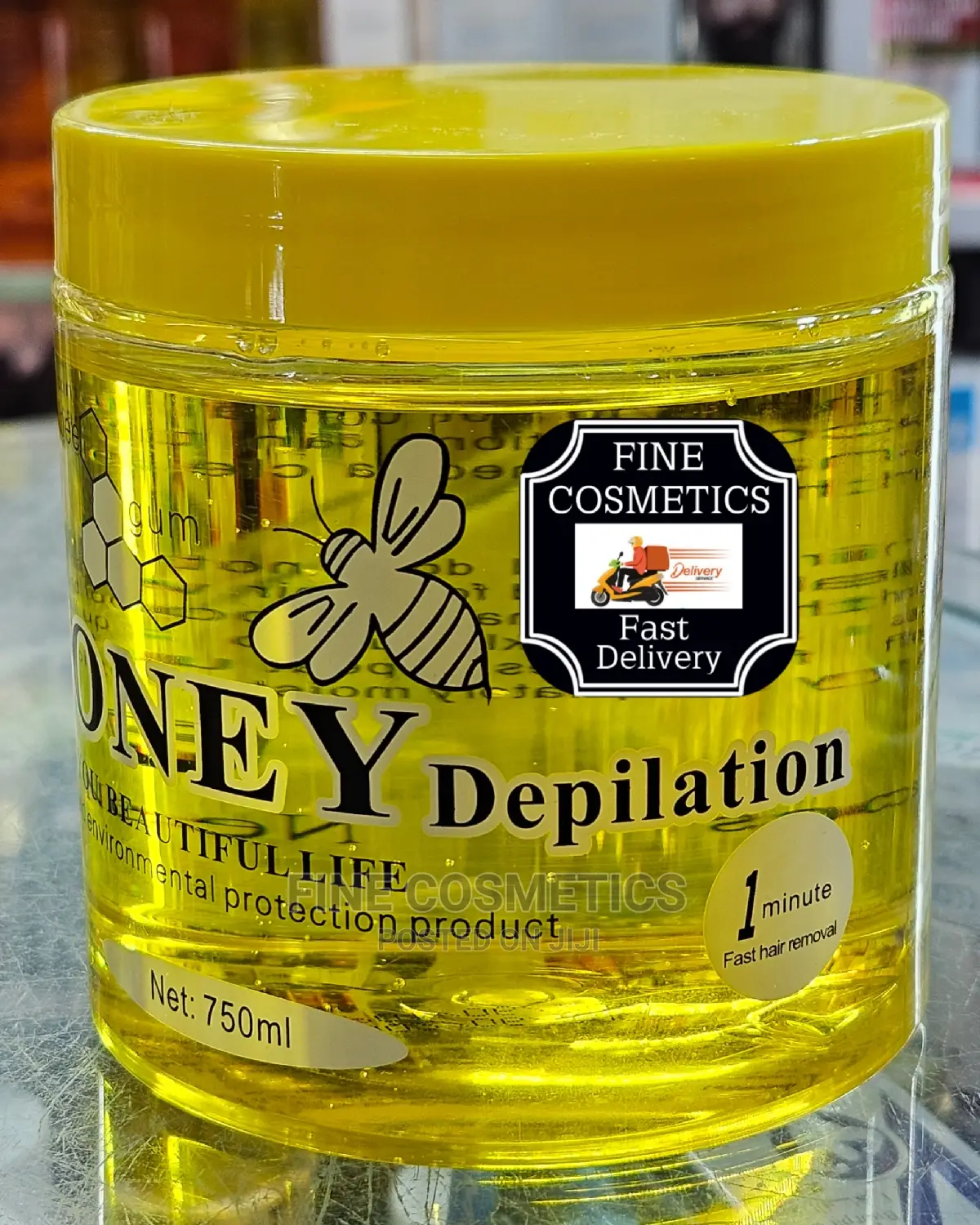 Hair Waxing Gel Honey Depilation Bee Gum Strip Wax Gel 750ML