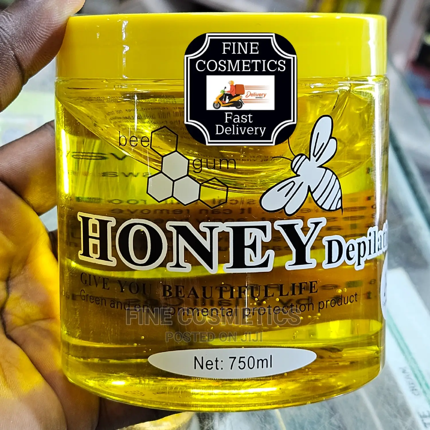 Hair Waxing Gel Honey Depilation Bee Gum Strip Wax Gel 750ML