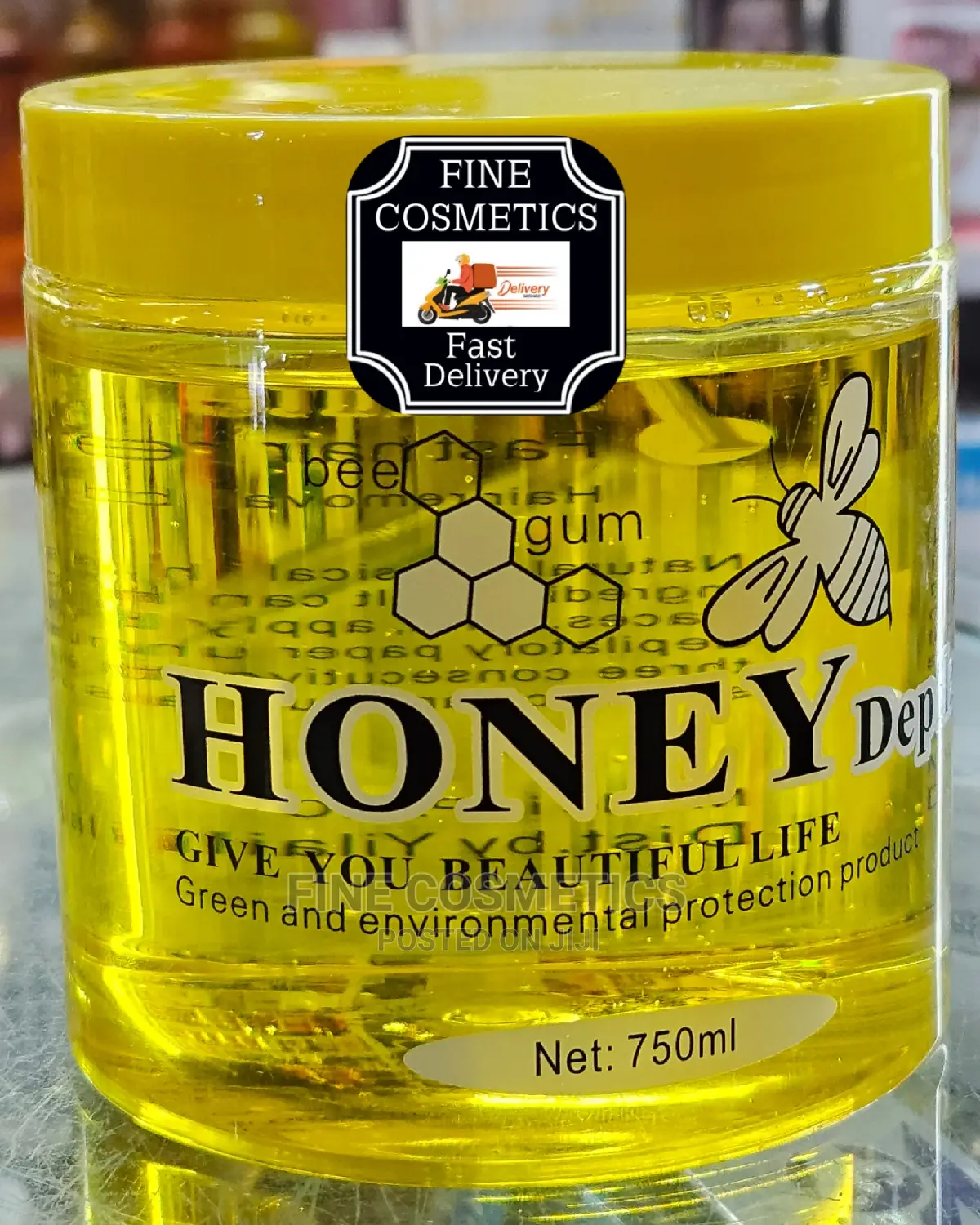 Hair Waxing Gel Honey Depilation Bee Gum Strip Wax Gel 750ML