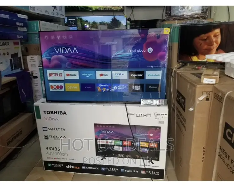 Toshiba 43'' Smart Android Series Led Full Hd Tv- Black