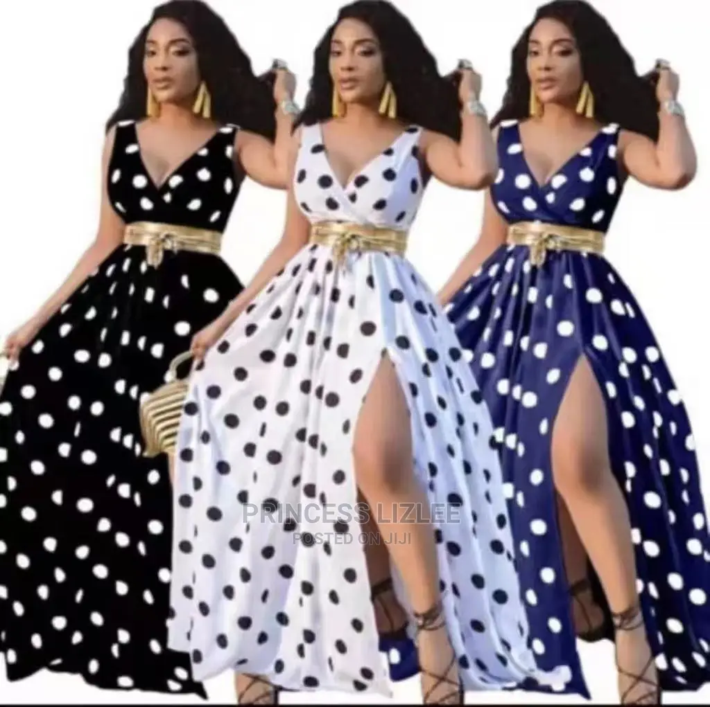 Dotted Long Dress