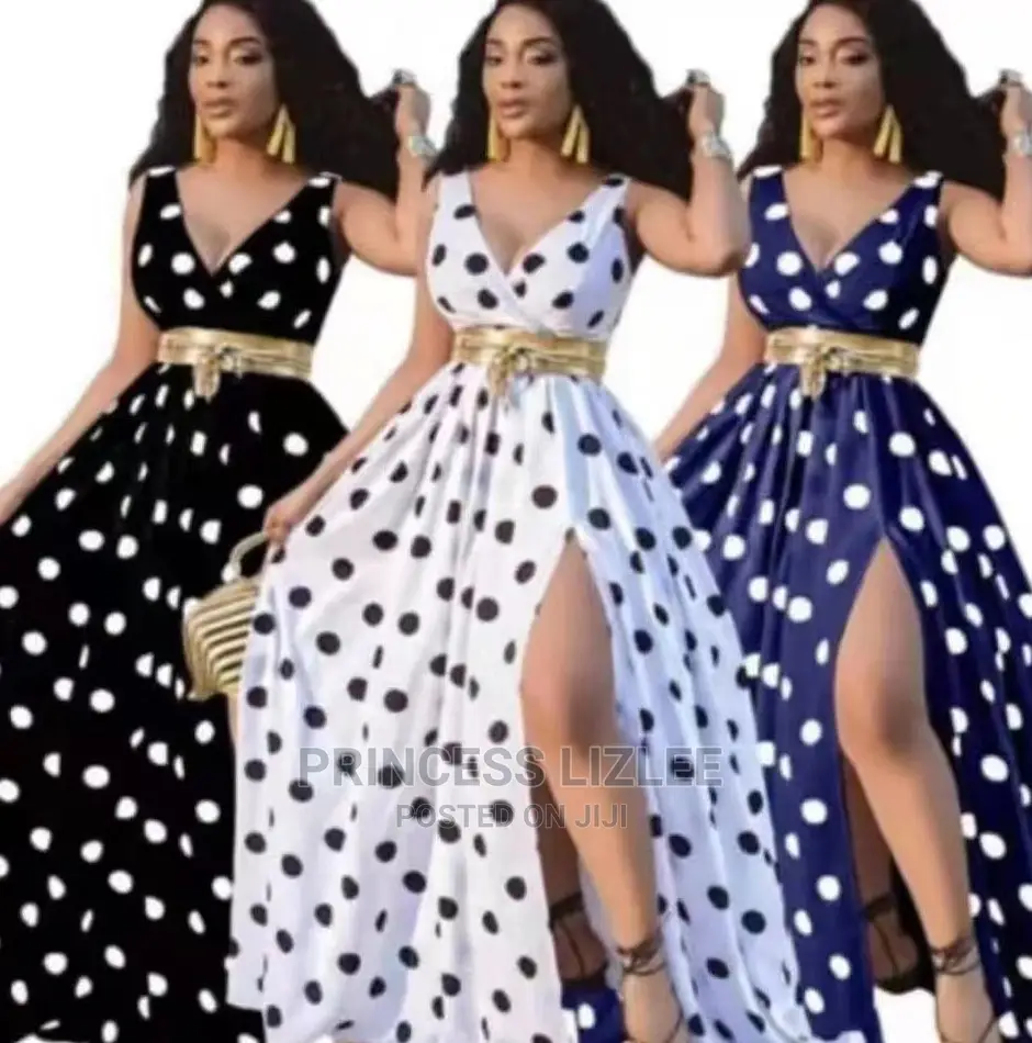 Dotted Long Dress