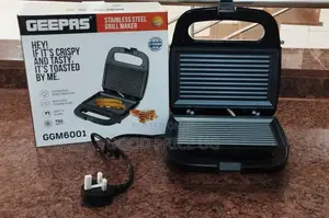 6001 Geepas Grill Sandwich Maker