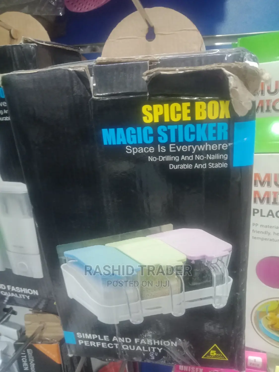 Spice Box Magic Sticker