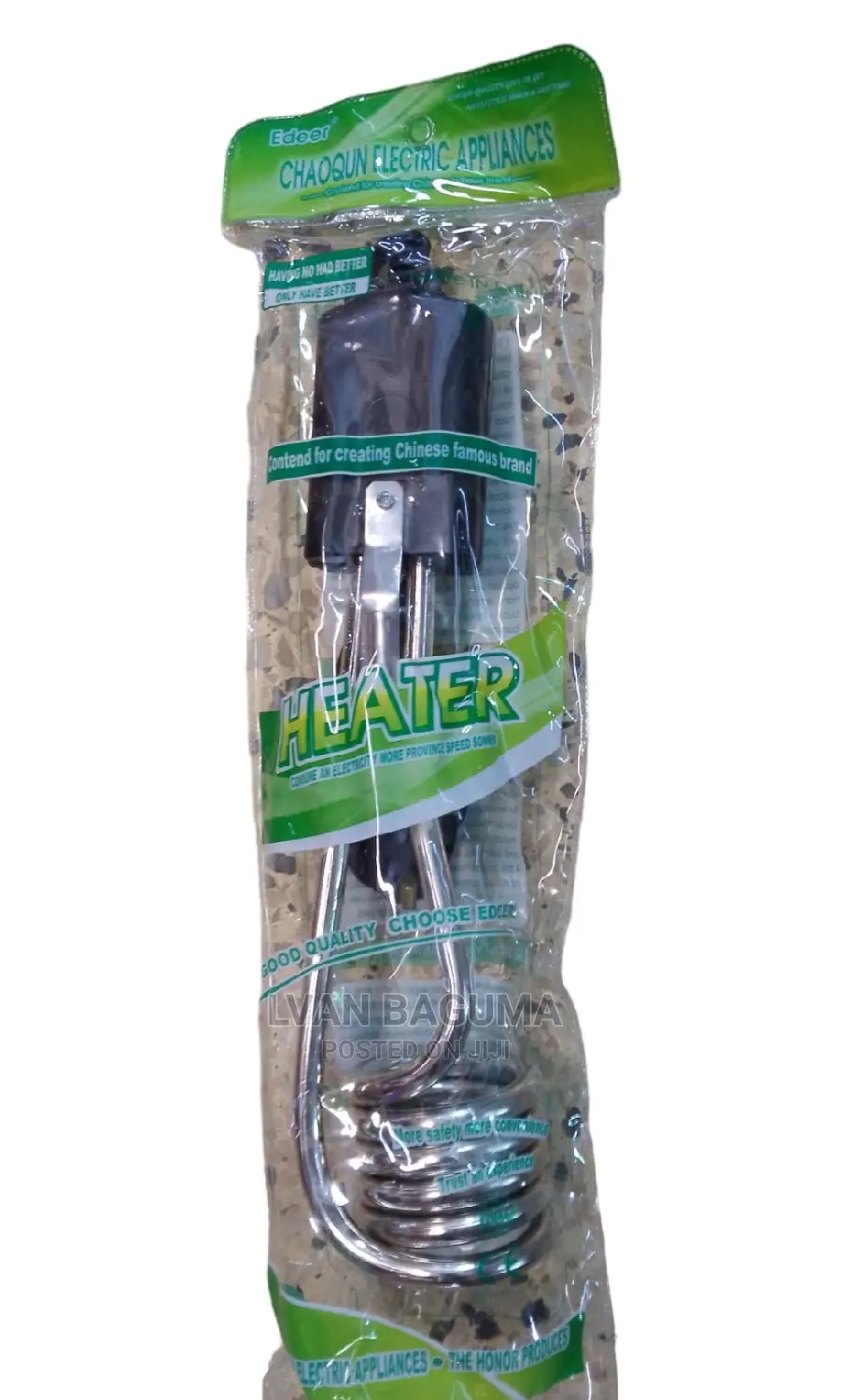 Choaquin Water Heater - Immersion Rod