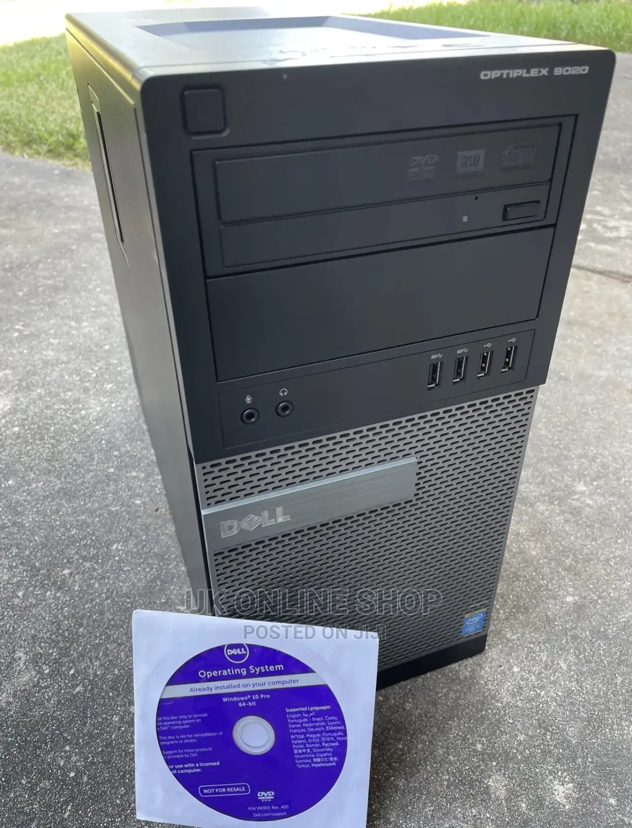 Desktop Computer Dell OptiPlex 3020 4GB Intel Core I5 HDD 500GB