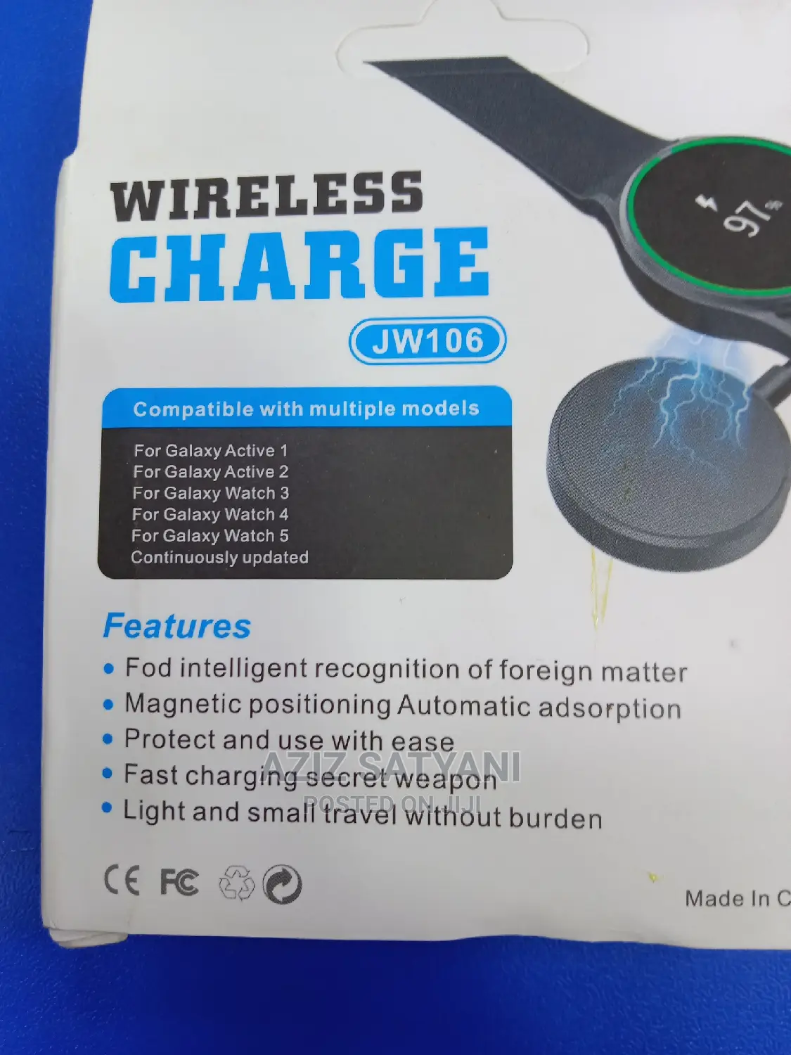 Samsung Galaxy Smart Watch Active Charger for 1,2,3,4,5,