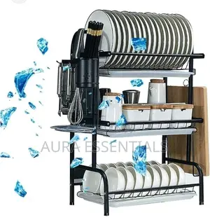 Multifunctional 304 Stainless Steel Dish Rack