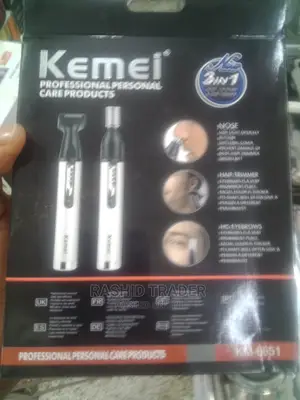 Kemei 3 in 1 Hair,Nose Ear Trimmer