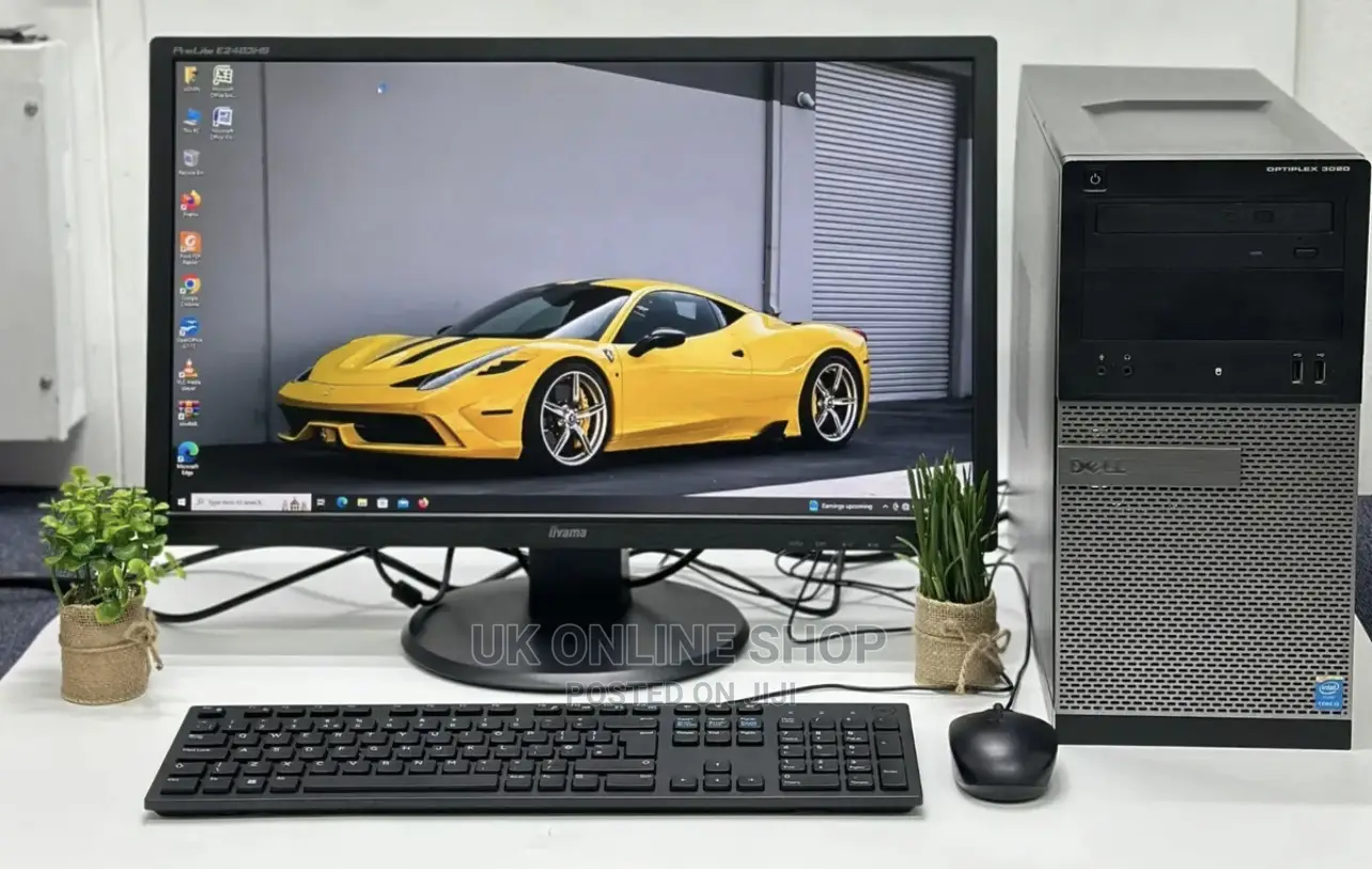 Desktop Computer Dell OptiPlex 3020 4GB Intel Core I5 HDD 500GB