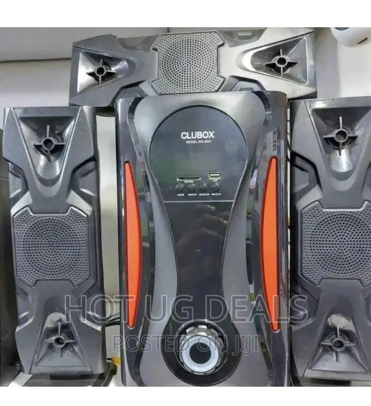 CLUBOX 3.1 Home Theatre Speaker System Woofers - Black