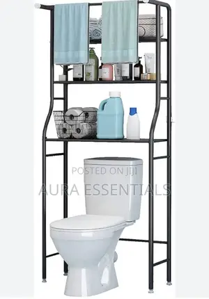 Over the Toilet 3 Tier Shelf Rack Organiser