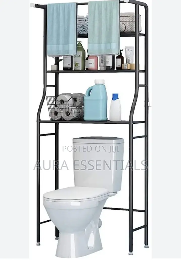 Over the Toilet 3 Tier Shelf Rack Organiser