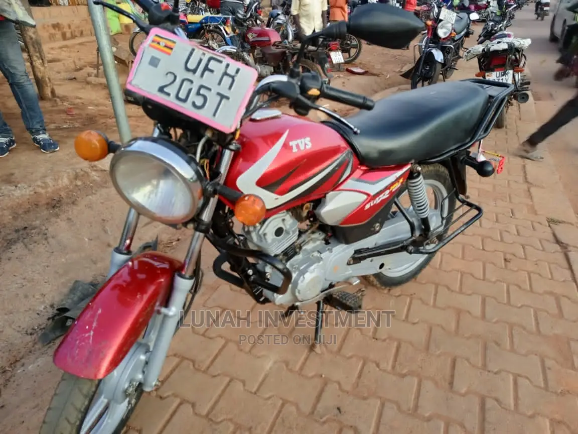 TVS HLX 125 2022 Red