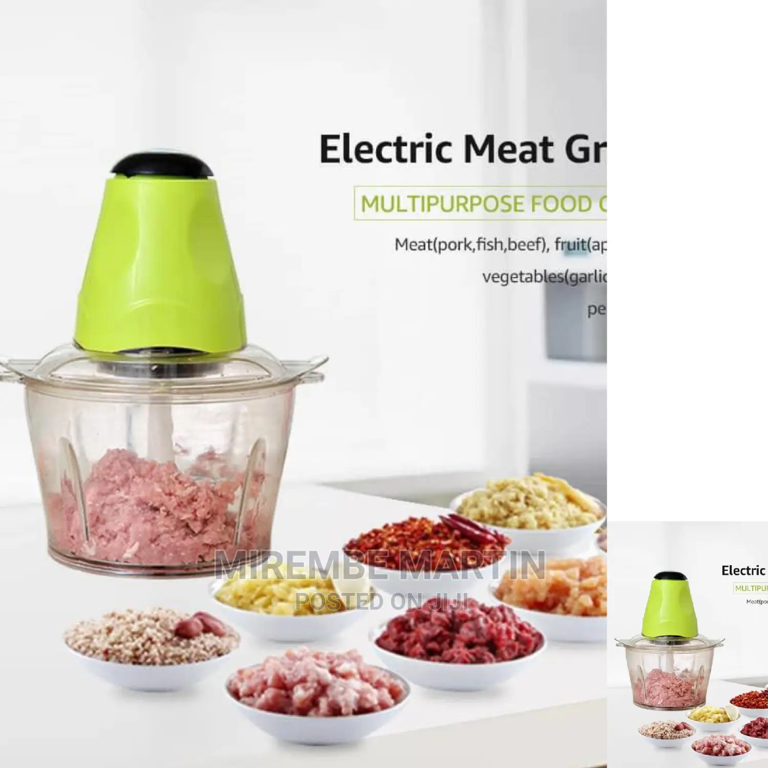 2 in 1 Electric Meat Grinder