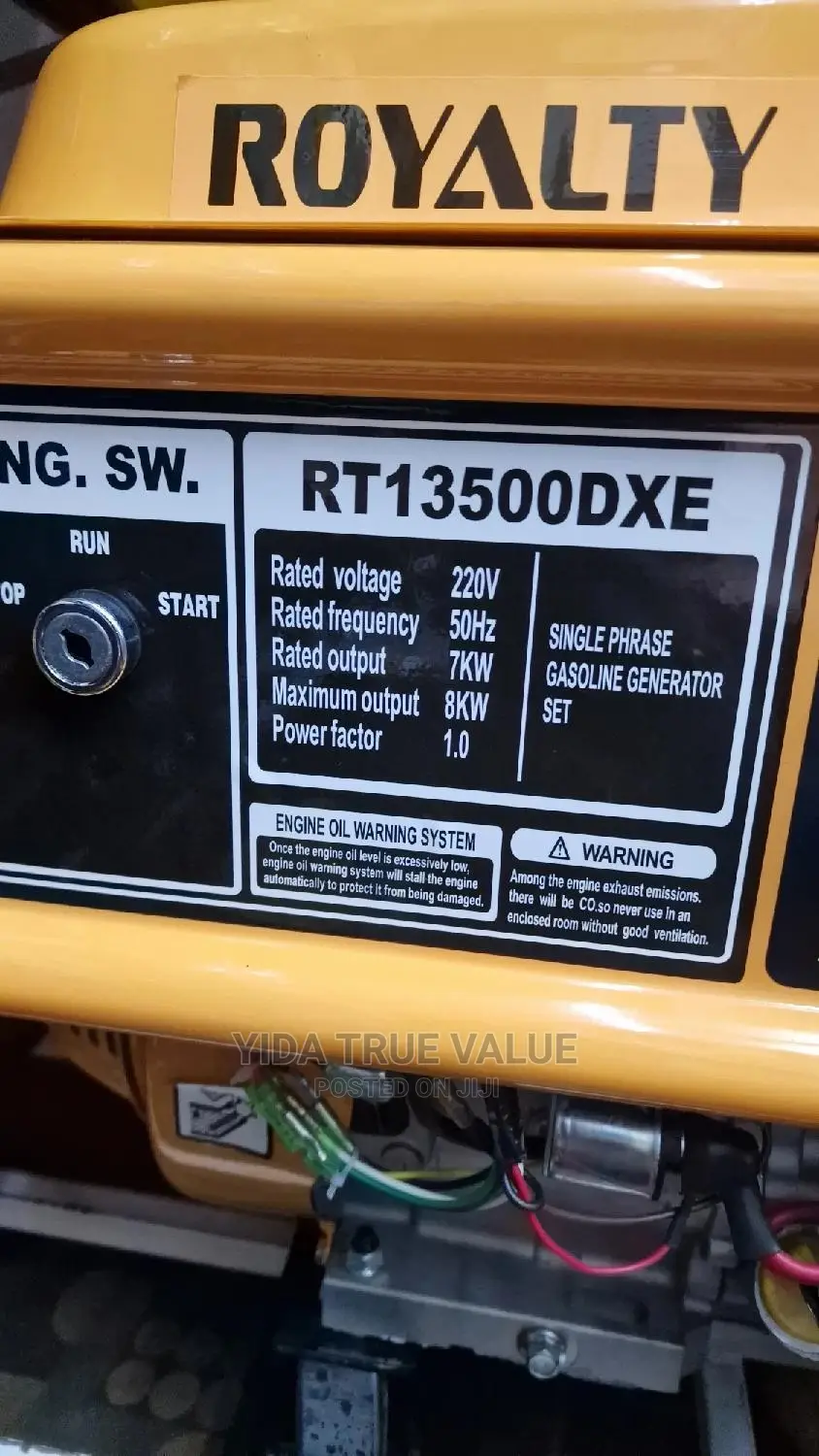Generator Royalty Japan 8kw 13500DXE