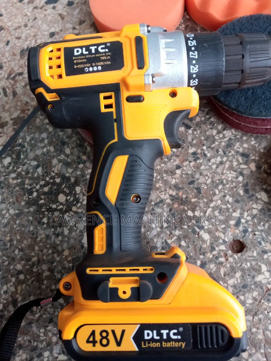 Brushless Lithium Electric Drill