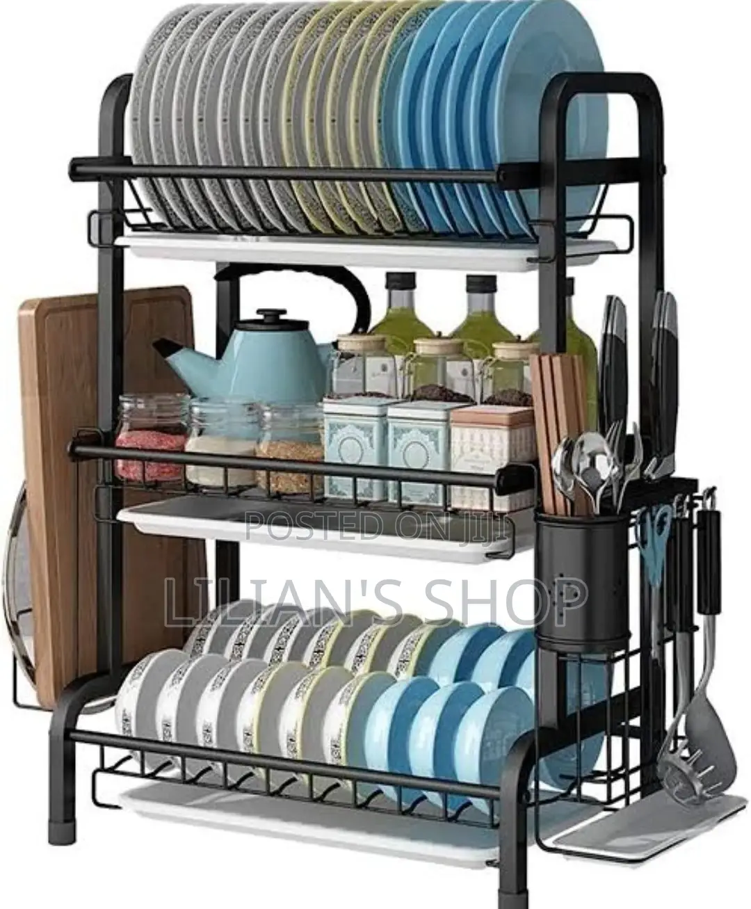 Stainless Steel 3 Tier Stand Rack