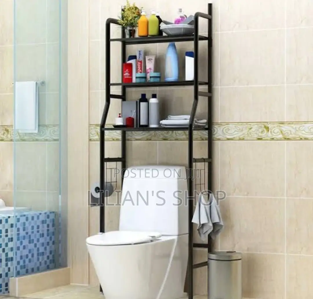 3 Shelf Bathroom Space Saver Over the Toilet Rack