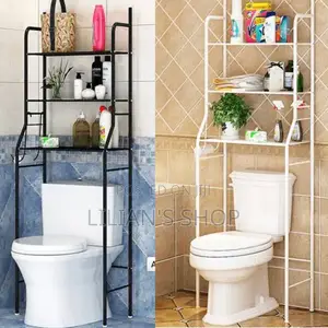 3 Shelf Bathroom Space Saver Over the Toilet Rack