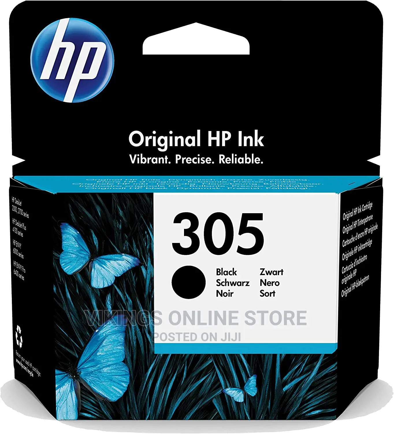 HP 305 Original Black Ink Cartridge for HP 2320 2710