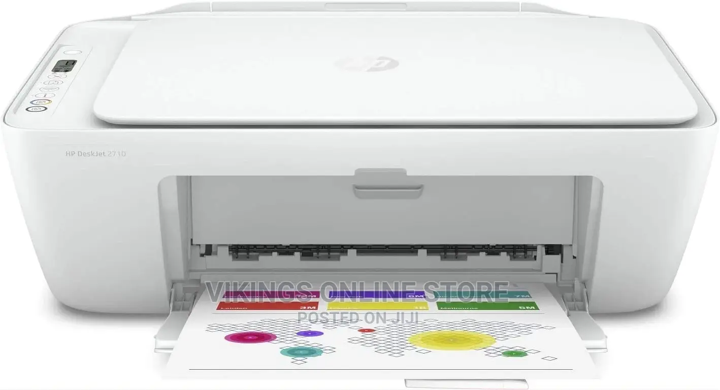 HP Deskjet 2710 Printer, All-in-One Colour Printer