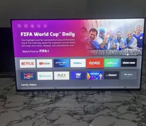 Hisense 55" Utra Hd Led Smart Tv Youtube, Netflix - Black