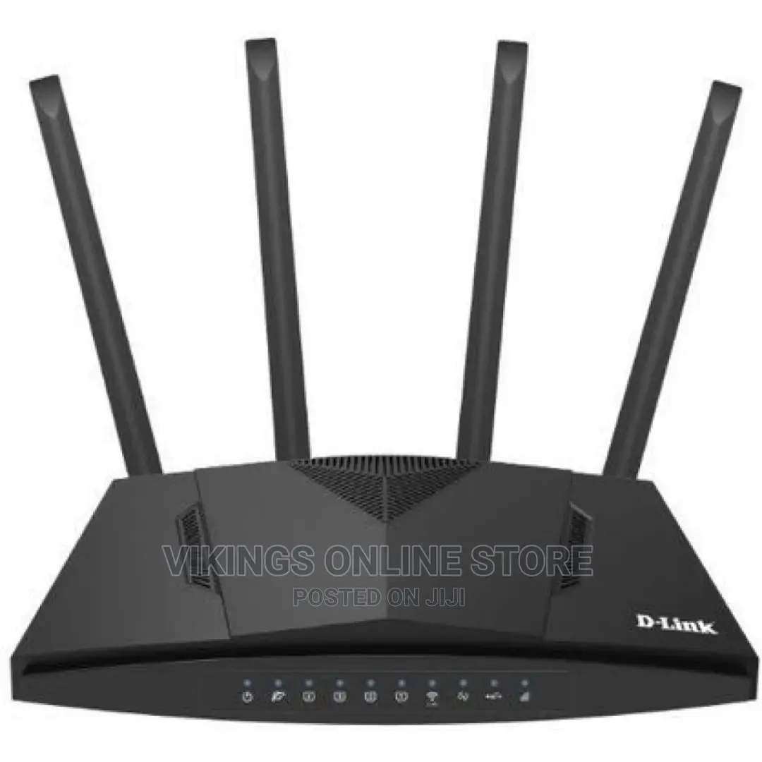 D-Link 4G Router LTE With SIM Card Slot-Black