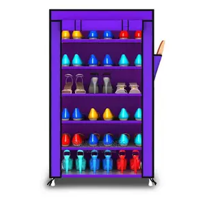 Portable Shoe Rack -1column-18 Pairs Capacity