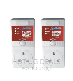 Sollatek 2pc Tv Guards 13amps - White