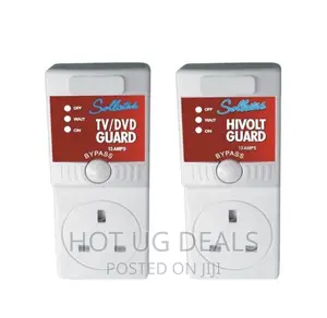 Sollatek 2pc Tv Guards 13amps - White