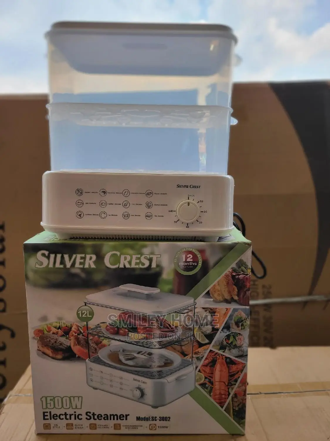 Silver Crest Electric Steamer