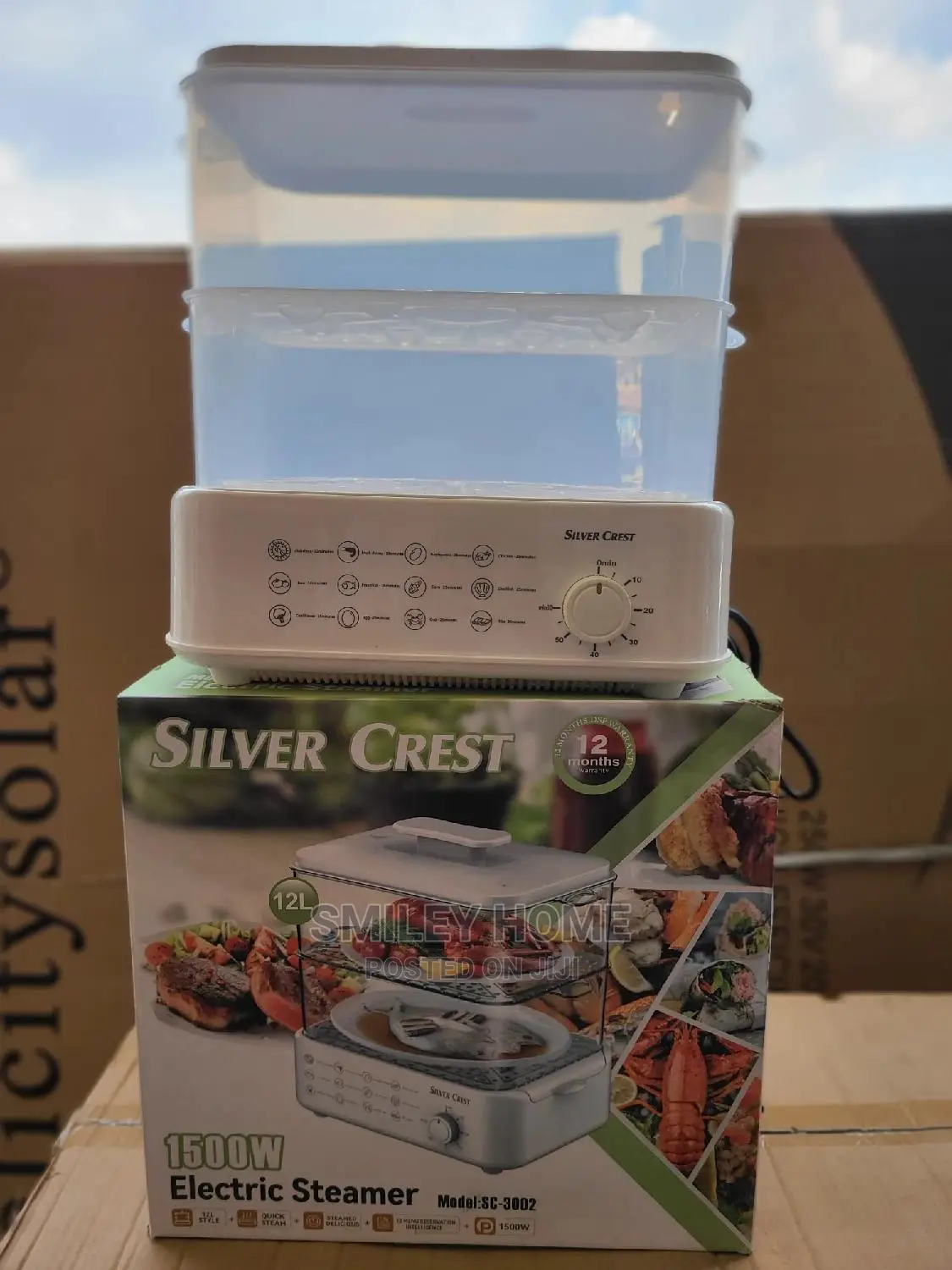 Silver Crest Electric Steamer